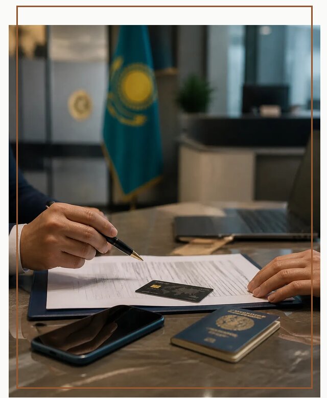 Открытие счета и банковской карты в Казахстане в Волгодонске